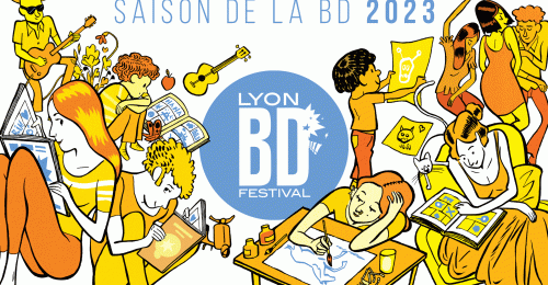 Lyon BD festival 2023, visuel