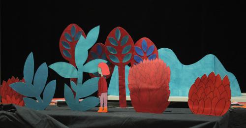 Spectacle Forêt, de la compagnie En Kraft